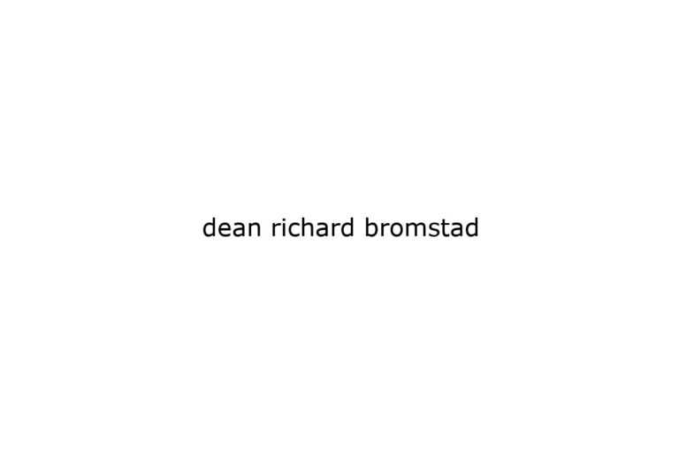 dean richard bromstad