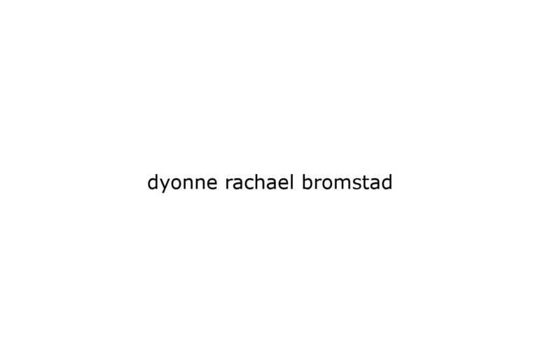 dyonne rachael bromstad