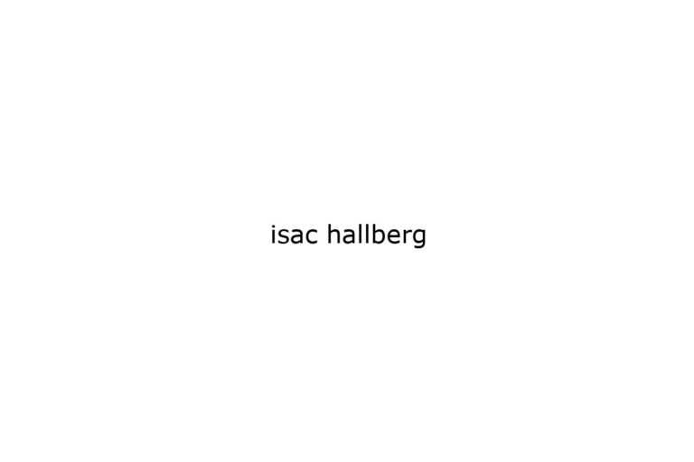 isac-hallberg