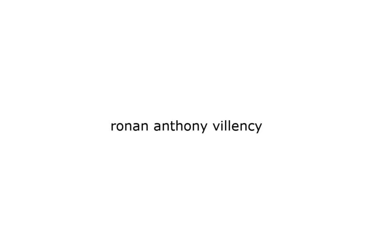 ronan-anthony-villency