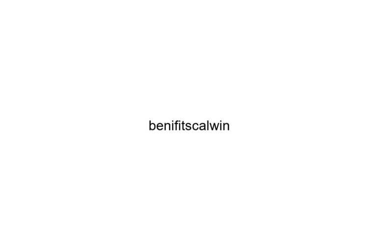 benifitscalwin