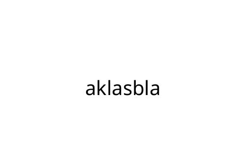 aklasbla