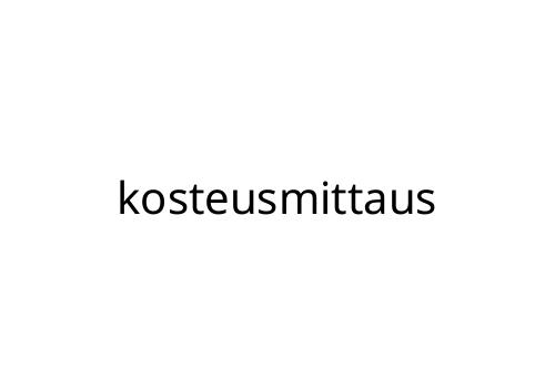 kosteusmittaus