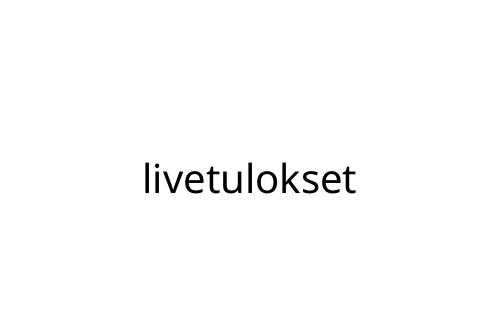 livetulokset