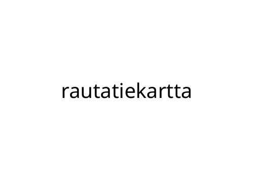 rautatiekartta