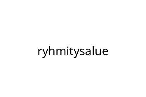 ryhmitysalue