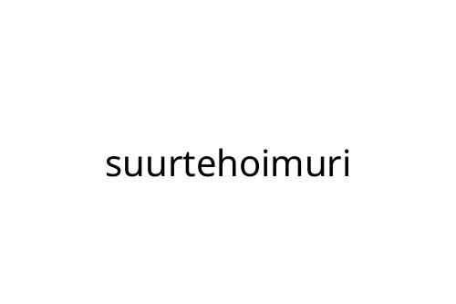 suurtehoimuri