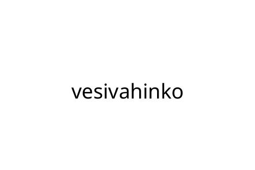 vesivahinko