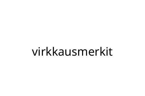 virkkausmerkit