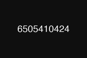 6505410424