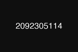 2092305114